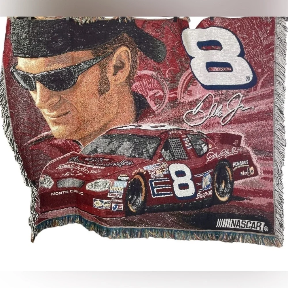 The Northwest Company NASCAR #8 Dale Jr Tapestry Throw Blanket